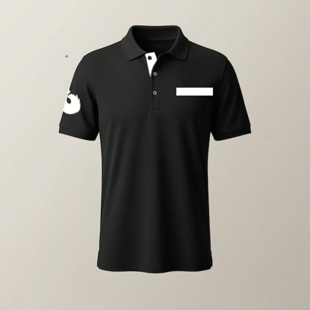 NWT FITN Black Polo for Men